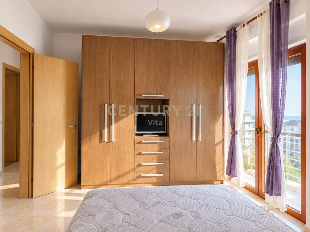 FOR RENT FULL SEA VIEW APARTMENT 2 +1+2 TOILETS + BALCONY IN VOLLGA, CURRILA, DURRES!