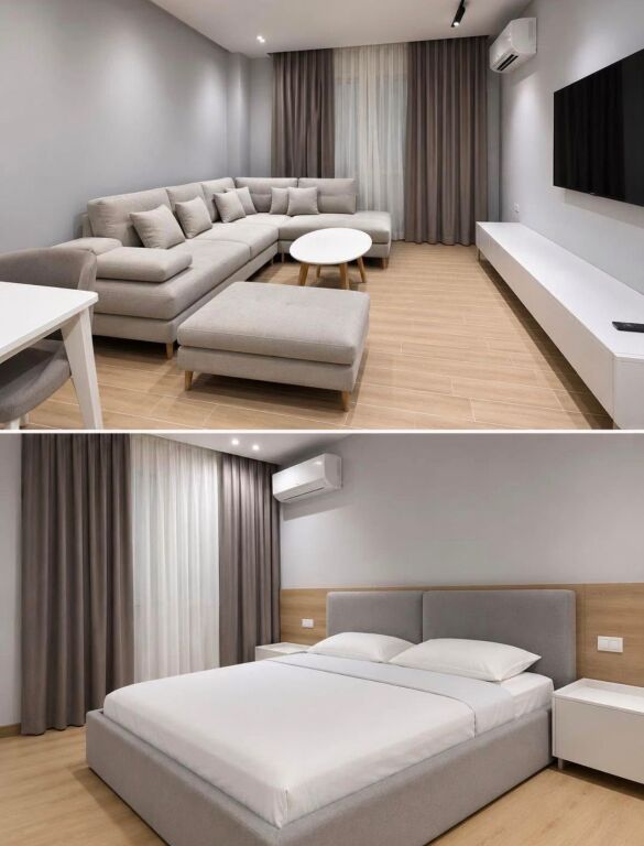 Jepet me qira 1+1+parkim 55.000 leke Astir Tudas Residence