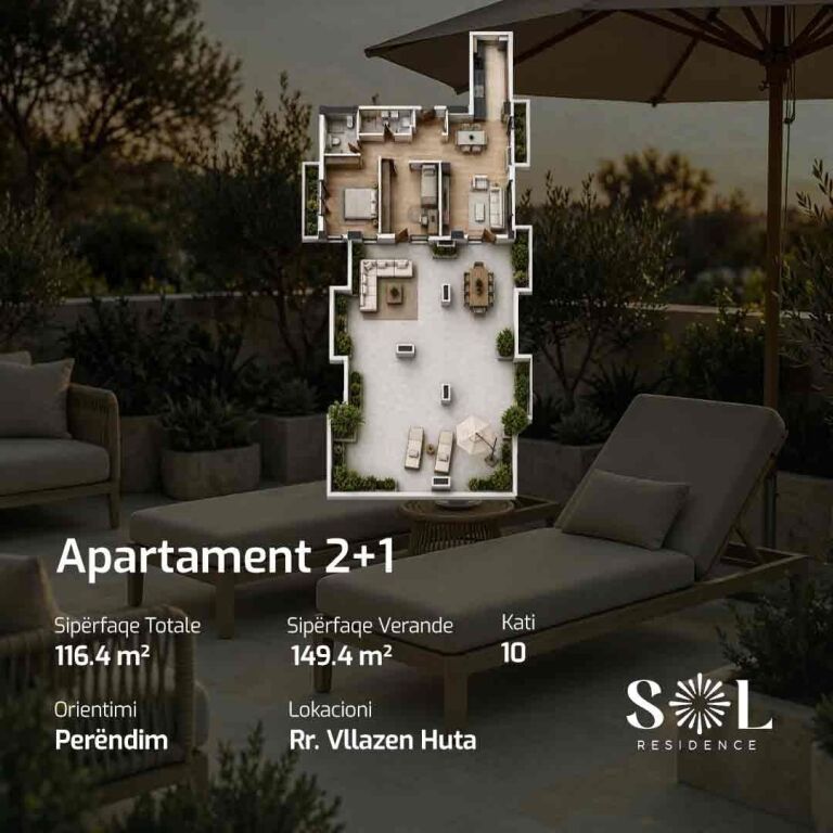 Appartamento in Sol Residence con 0% COMMISSIONE