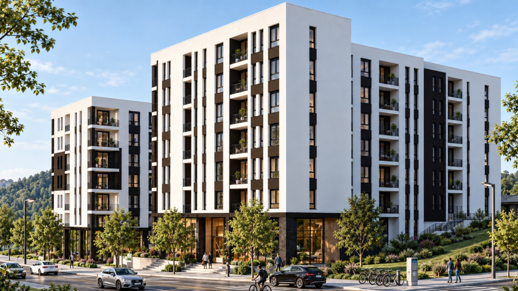 Vendesi Appartamento 1+1 - Paskuqan, Belfiore Residence 2