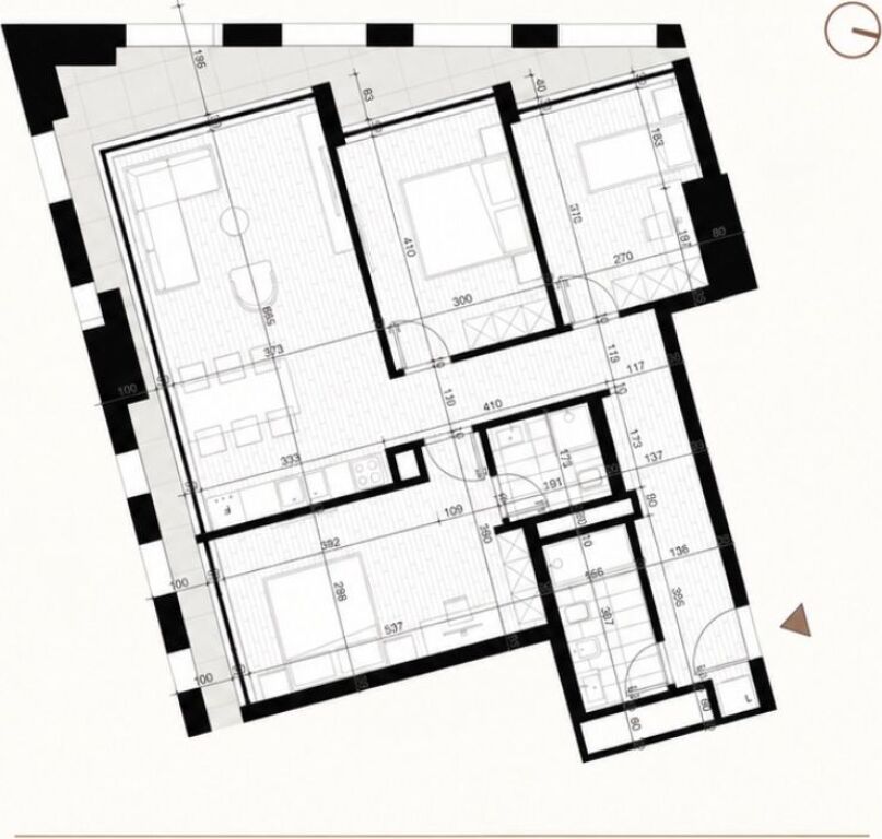 APARTAMENt 3+1 PER SHITJE BULEVARDI RI