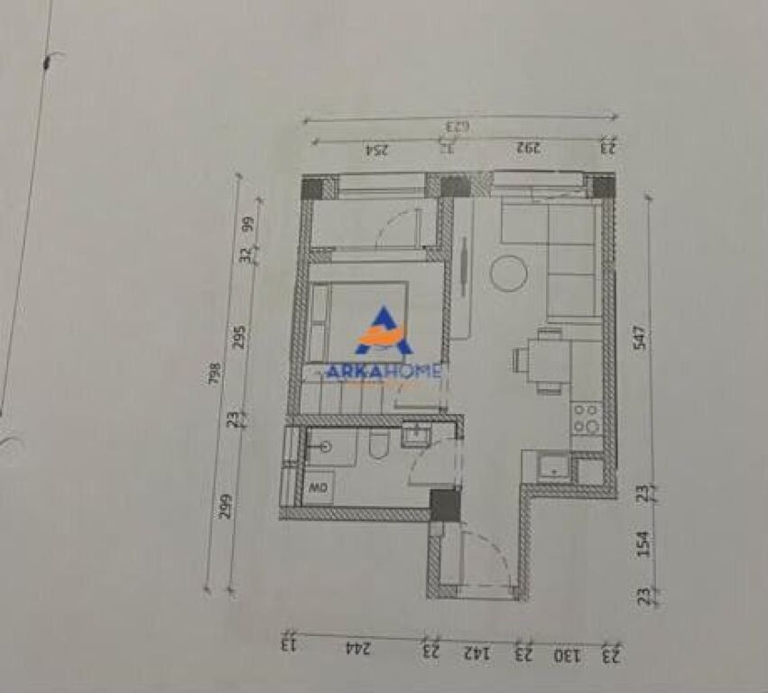 OCCASION FOR SALE APARTMENT 1+1 "KADIU, ALI DEMI" 71610 EURO