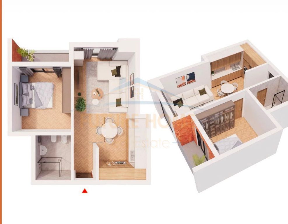 Shitet Apartament 1+1,Residenca Cubex,Rruga e Kavajes