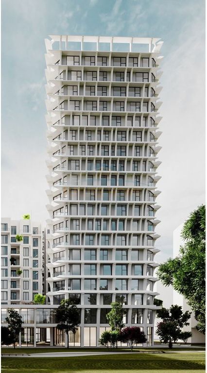 Shitet, Apartament 3+1+2+2 Poste parkimi, Park Avenue Residence, Bulevardi i Ri, Tiranë.