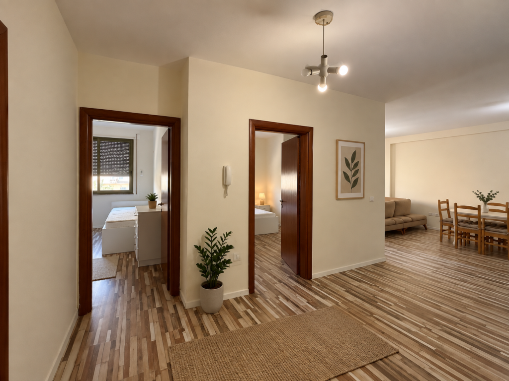 Apartament 2+1+2 per shitje tek komuna e parisit