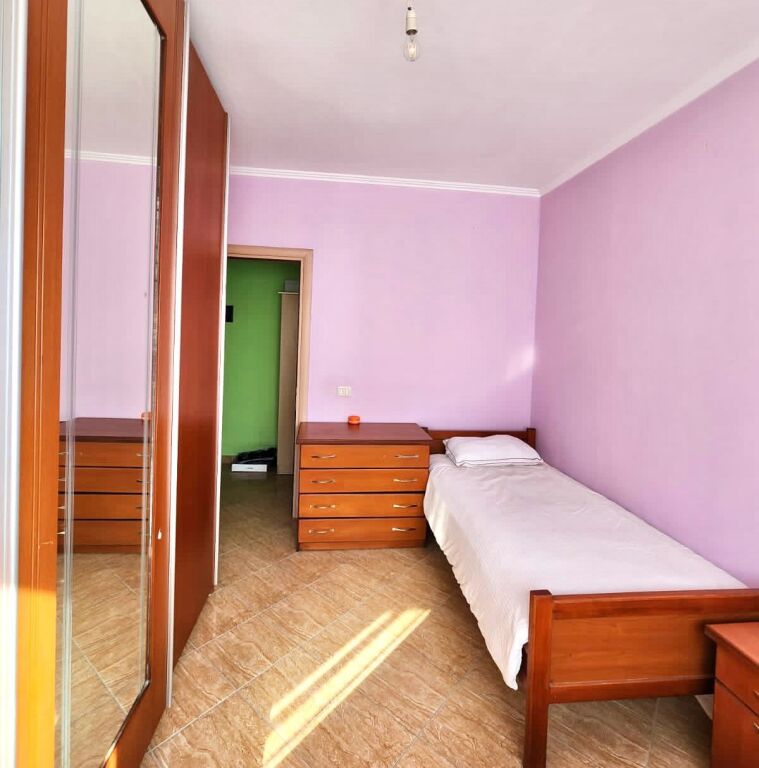 For Rent: 2+1 + 1 Parking Space (FRESK) 5th Floor, New Building - Furnished: Air Conditioner, Large Kitchen &amp; Everything New || 45,000 Lekë/Month