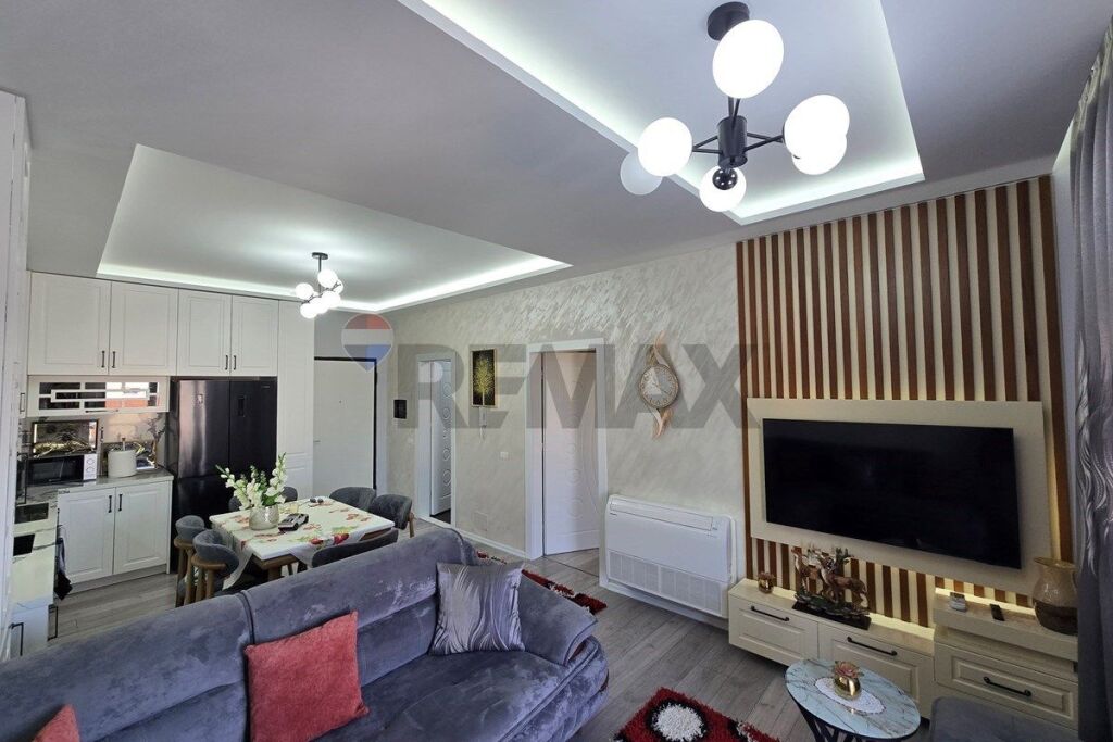 Jepet me qera apartament 1+1 tek Brryli, prane Shkolles Niket Dardani.