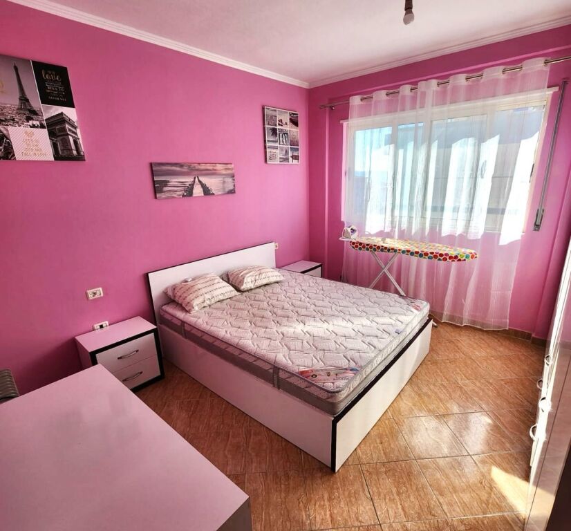For Rent: 2+1 + 1 Parking Space (FRESK) 5th Floor, New Building - Furnished: Air Conditioner, Large Kitchen &amp; Everything New || 45,000 Lekë/Month