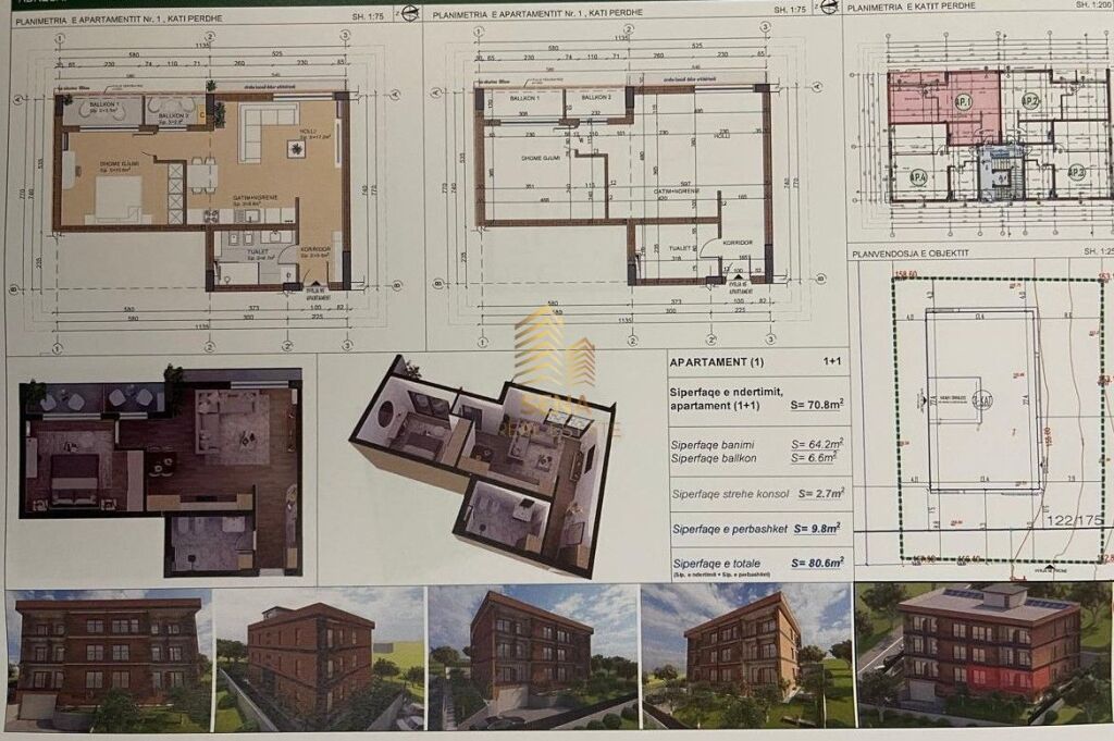 For sale, Apartment 1+1+BLK, Babrru – “Olive Hills” Residence, 87,000 Euro