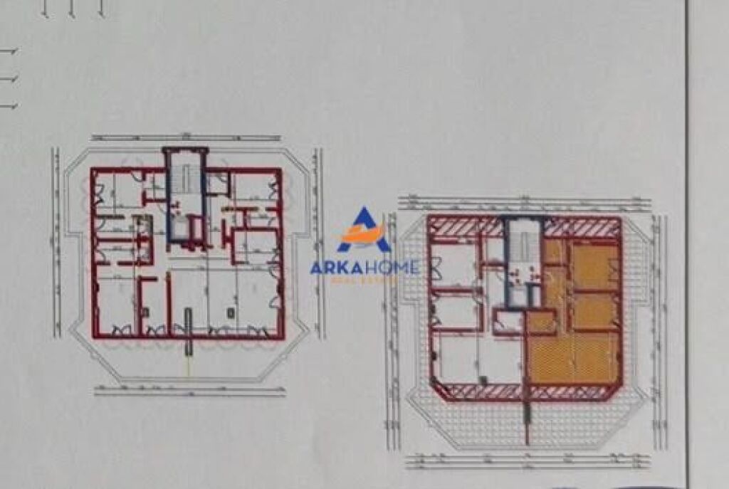 VENDESI NON FINITO 380 M2 DIVISO IN 2 APPARTAMENTI 2+1 "LAGO ASCIUTTO" 395.000 EURO CIASCUNO