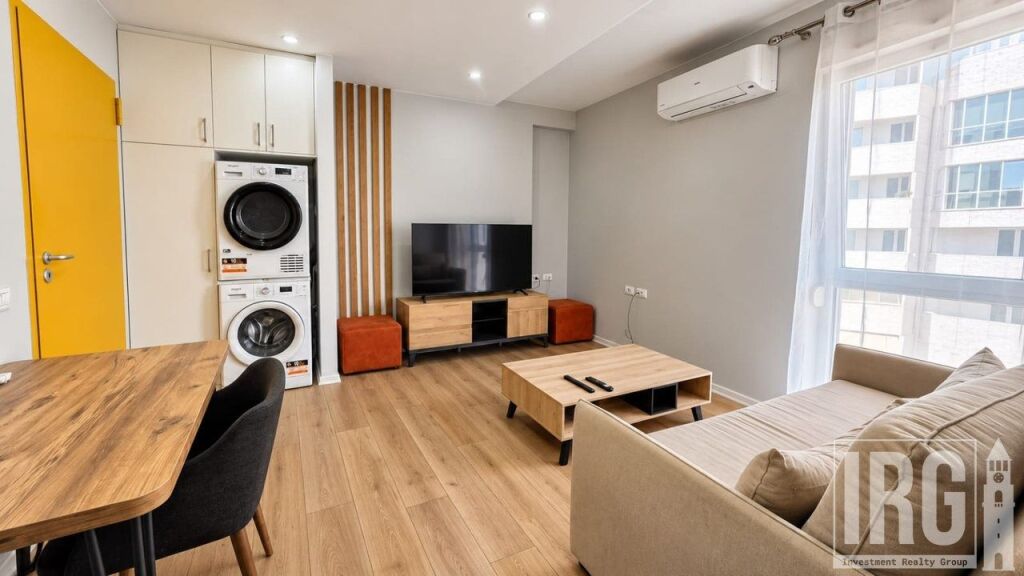 Appartamento 1+1 in vendita presso la Residenza Magnet, Via Kavaja, 21 Dhjetori, ex Parco Autobus, ex Campo di Aviazione.