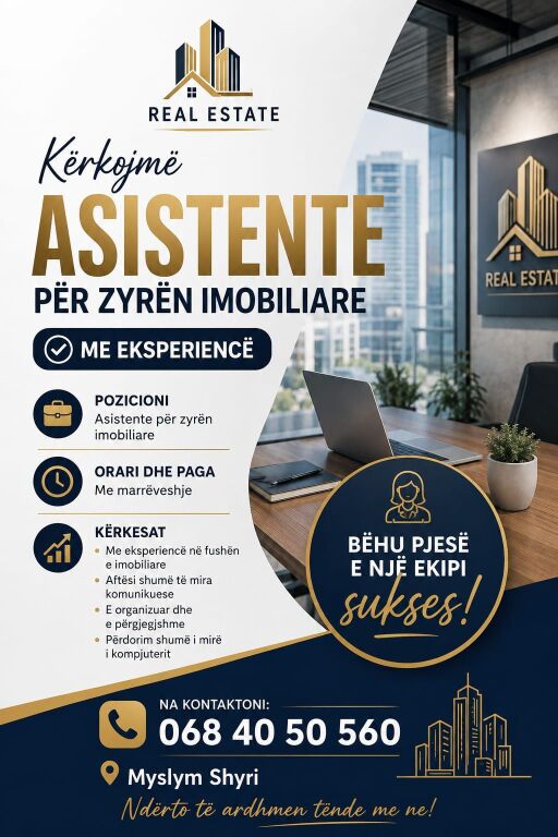 🏢  CERCHIAMO AGENTE IMMOBILIARE