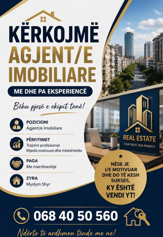 🏢  CERCHIAMO AGENTE IMMOBILIARE