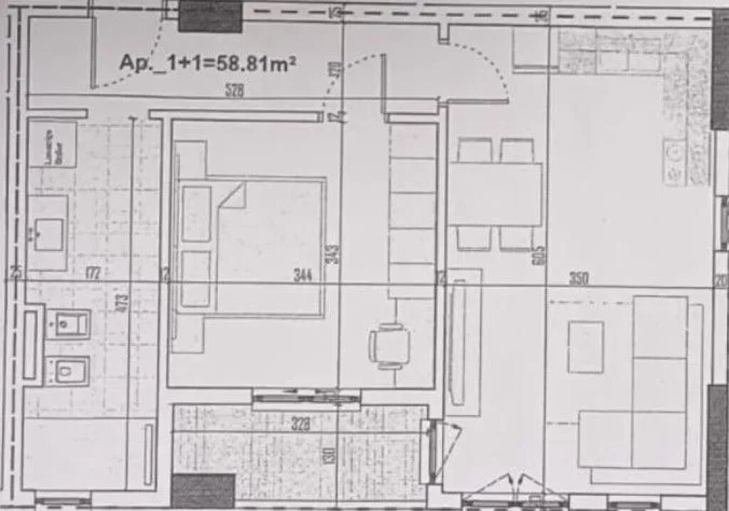 Shitet Apartament 1+1 – Ringside Residence