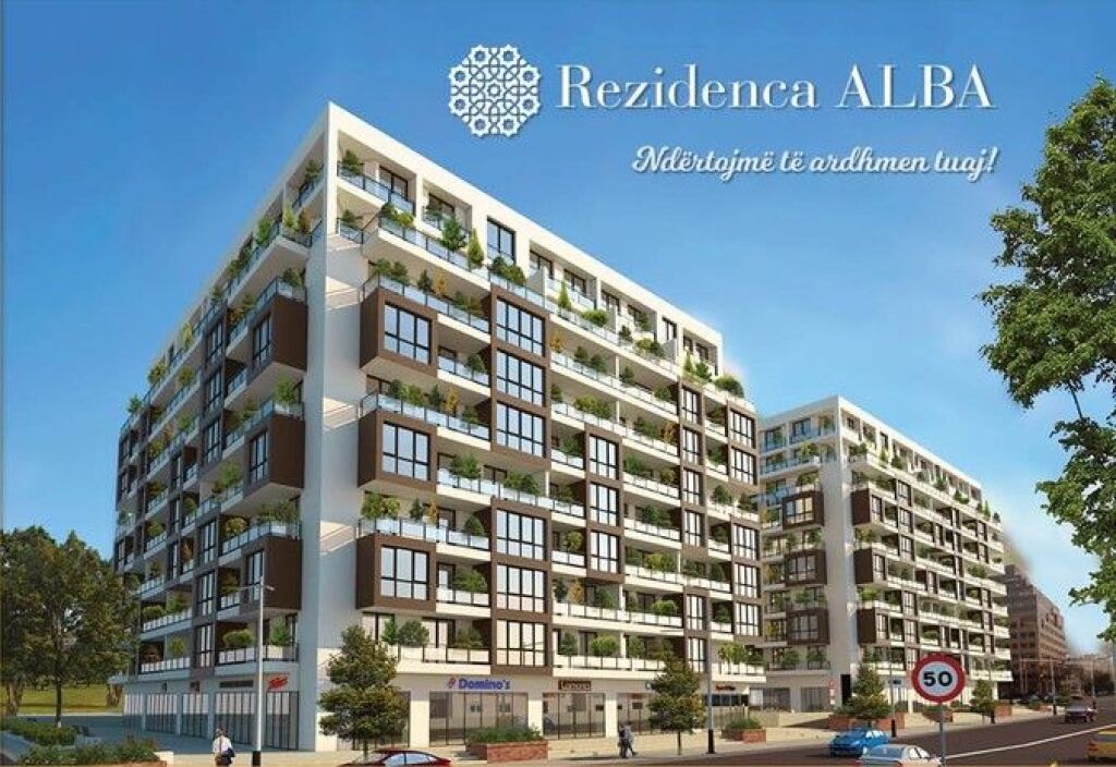 Shitet apartament 1+1 tek Rezidenca Alba