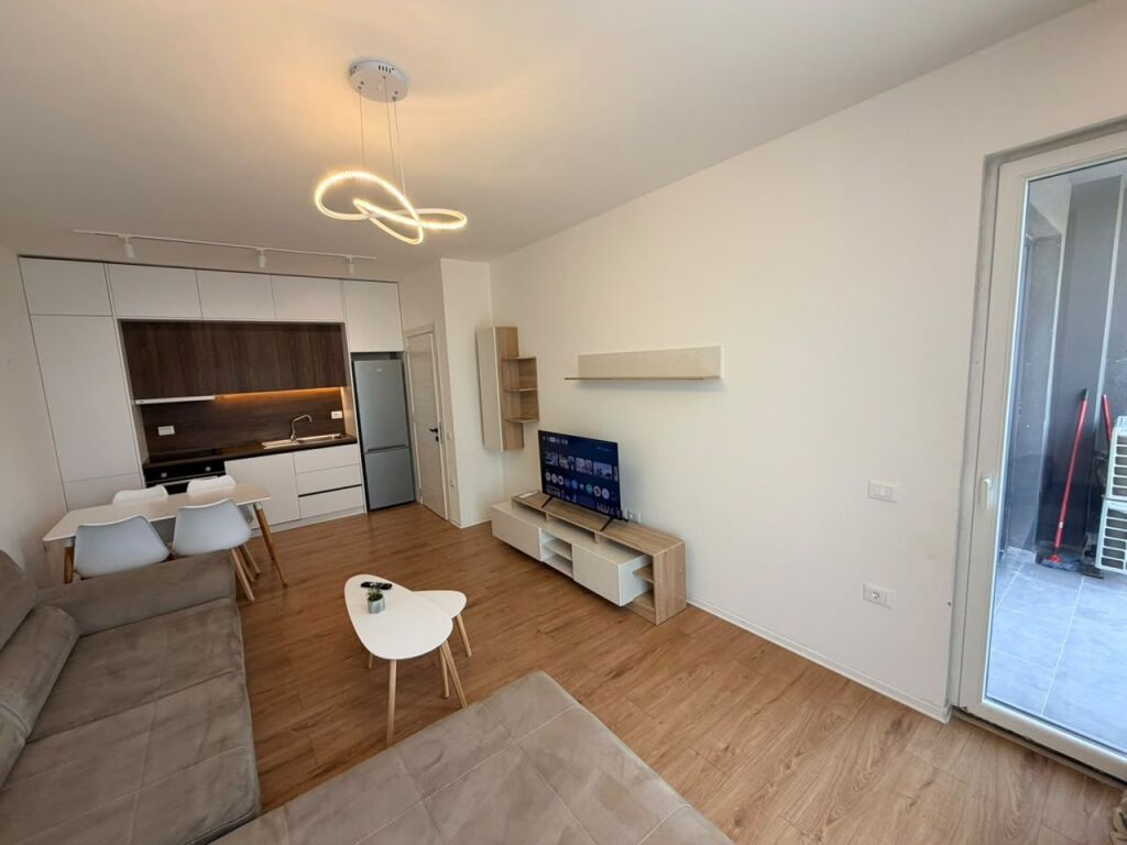 Luxury 1+1 apartment for rent at Rezidenca Albulena, Paskuqan.