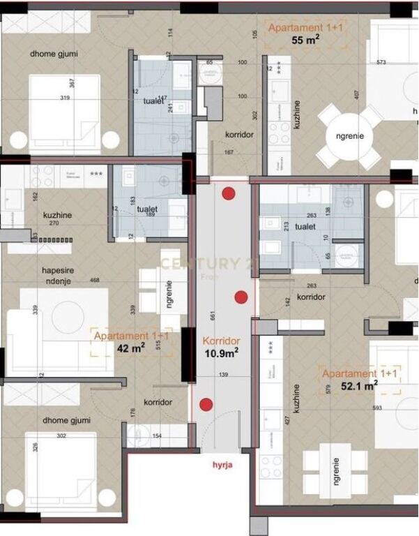 3 Apartments for Rent, also available for Airbnb – Zoological Garden, Mateo Complex 2,200 € /Month 200,000 Lek /Month