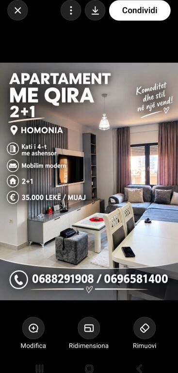 Appartamento in affitto