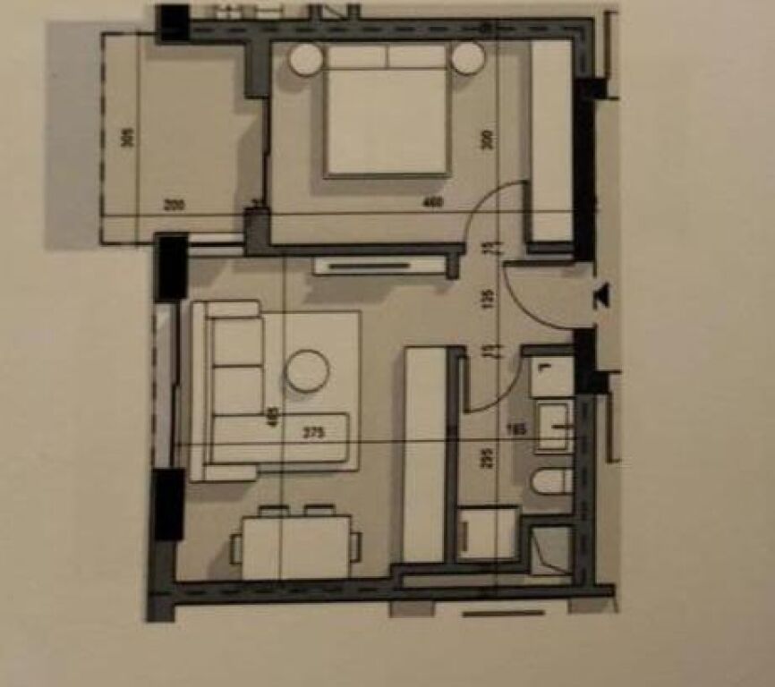 Apartament 1+1 per shitje tek Residenca Ajka ne Rrugen 5-Maji.