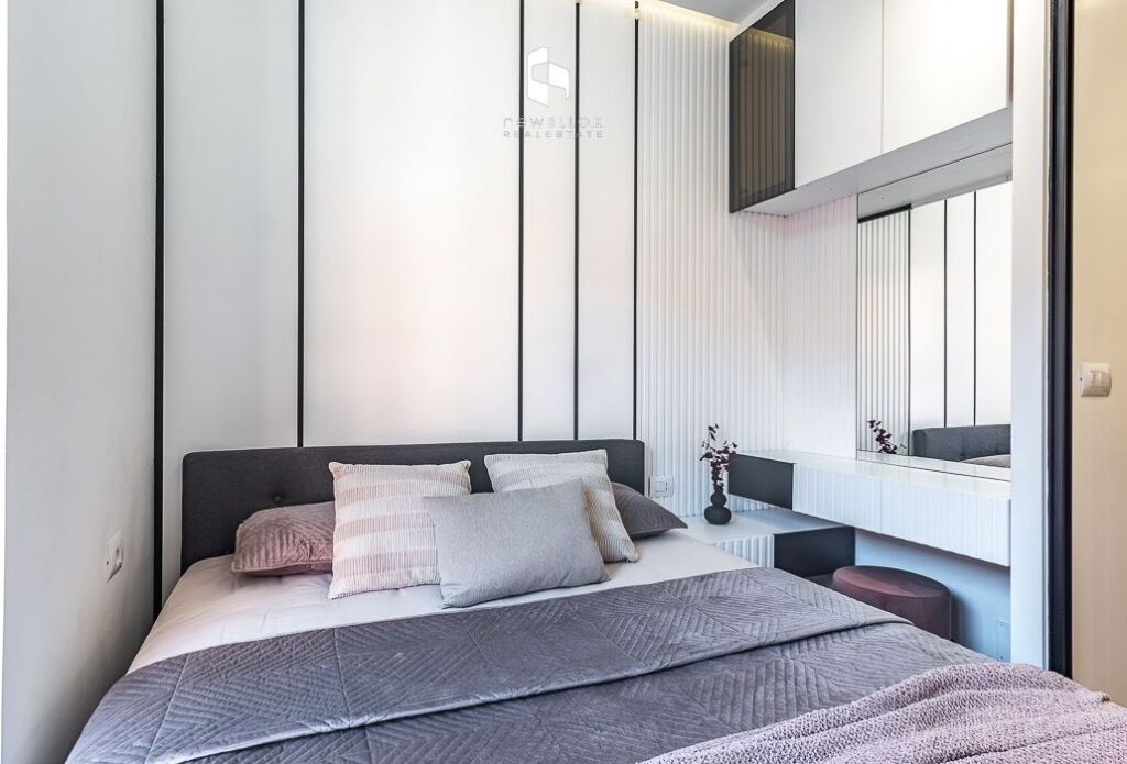 Me Qera: 1+1 Akull i Ri 📍 Ali Dem (Kompleksi. Mangalem) - Pllt i 2021, me Arkitekt PARKET - MARKA Cilesore || 40,000 Leke/Muaj