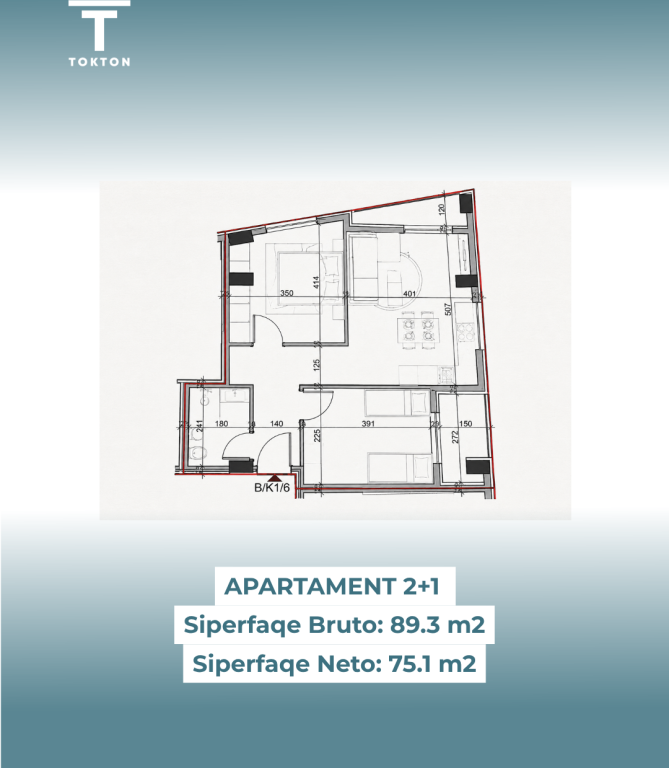 Shitet Apartament 2+1 , Aluna 5