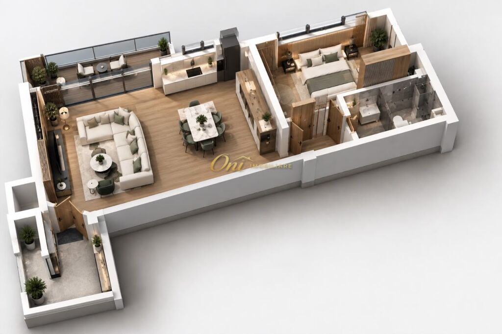 FARKE, SHITET APARTAMENT 1+1