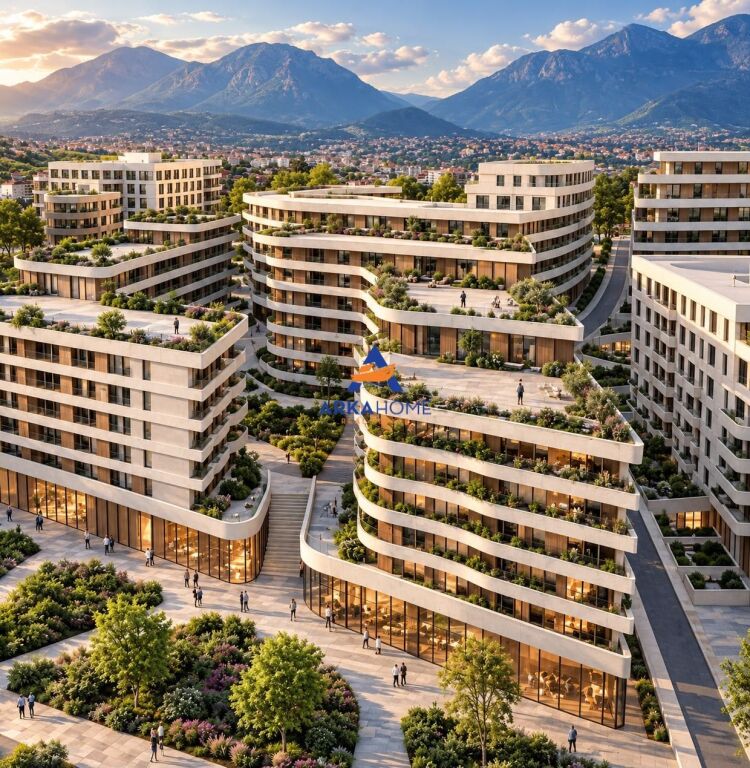 OKAZION!!!SHITET APARTAMENT 1+1+BALLKON "KOMPLEKSI ALUNA 5, PASKUQAN" 70.900 EURO