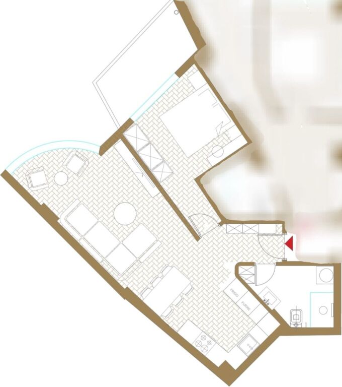 Apartment 1+1 for sale in Astir! 11'500'000 LEKE - 68m2