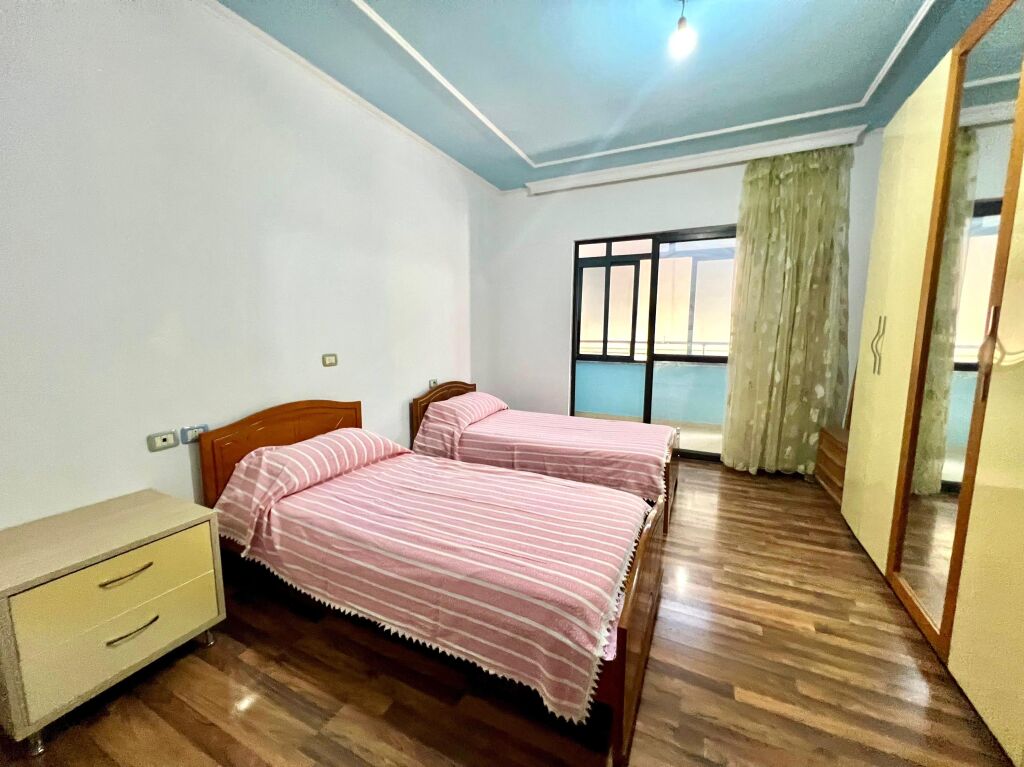 For Rent: 2+1 + 2 Balconies 📍 Opposite Kristal Center (At Big Market) - 60,000 Lek/Month - 5th Floor || Area: 112m²