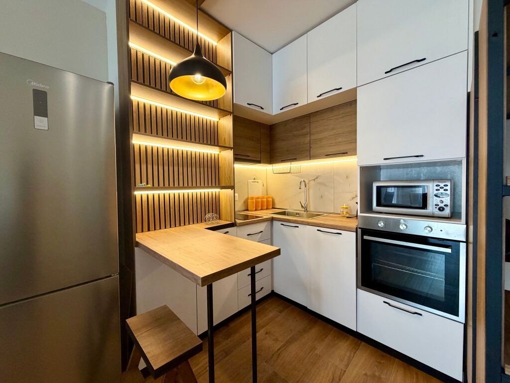 FOR SALE modern 1+1 apartment, "Dritan Hoxha" Street, Kupola.