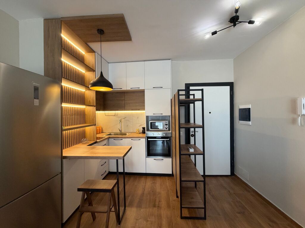 FOR SALE modern 1+1 apartment, "Dritan Hoxha" Street, Kupola.