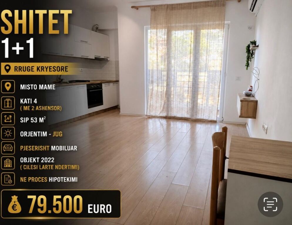 Shitet 1+1 Misto Mame rruge kryesore