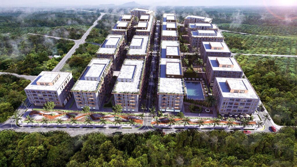 Apartamente Moderne në Shitje në Palm Paradise, Qerret 84.6m2