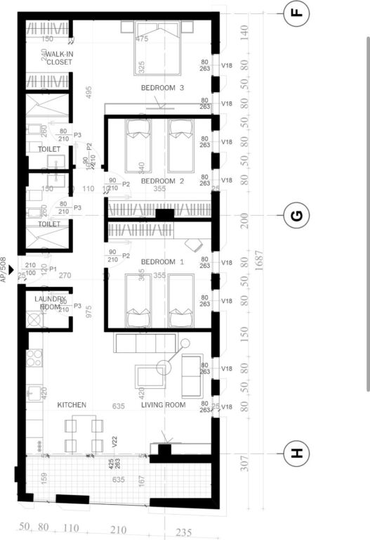 Shitet apartament 3+1+2 Grow Green Residence Sauk