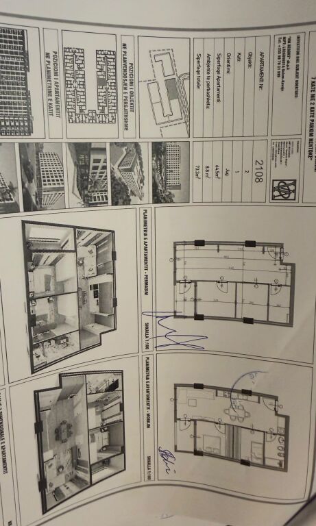 APARTAMENT 2+1 PËR SHITJE – REZIDENCA VM, GOLEM!