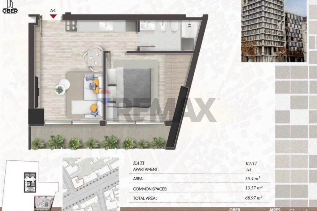 APARTAMENT 1+1 NE SHITJE DISPANSERIA