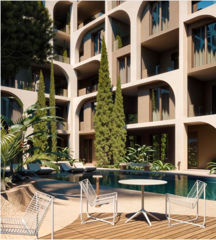 APARTAMENT 1+1 NE LUNARCH RESIDENCE 📍 Mali i Robit, Golem