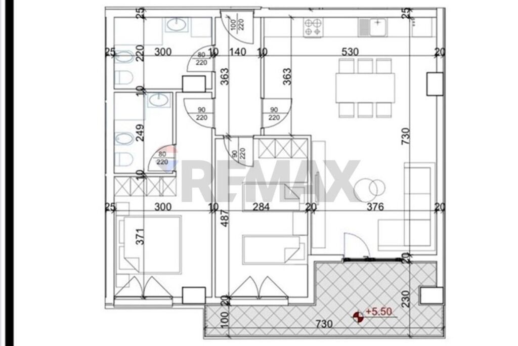 Apartment 2+1 for sale – Aura Residence, Laprakë