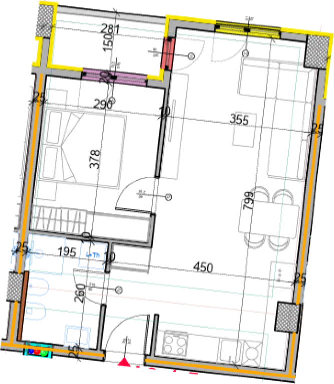 SHITET APARTAMENT 1+1 68.5 m² | ALUNA 1 – PASKUQAN