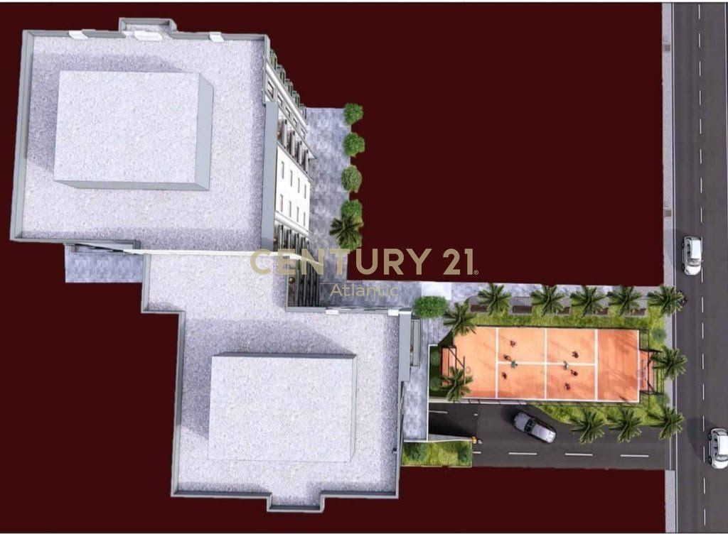 FOR SALE APARTMENT 1+1 AT TENIS PARK RESIDENCE IN GOLEM 150M FROM THE SEA !