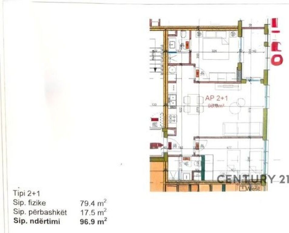 Apartament 2+1+2+ Post Parkimi, Residenca "Morina City"– Drimadhes, Dhërmi