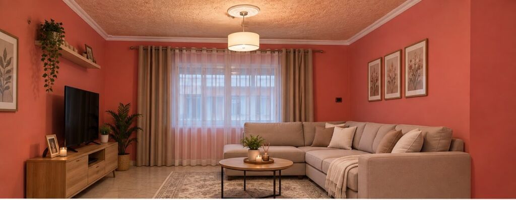 At Globe Kavaja road, a 2+1 apartment is for rent.