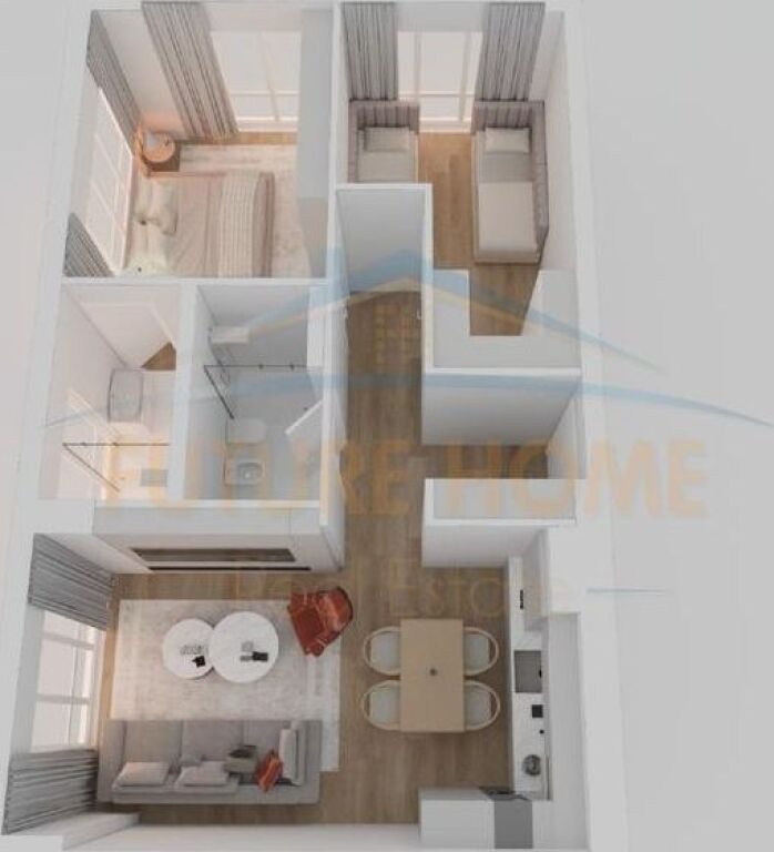 In vendita, Appartamento 2+1, Complesso Zirkon, Via Kongresi Manastirit
