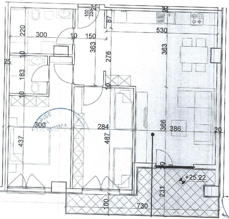 APARTAMENT 2+1+2 PER SHITJE KOMPLEKSI AURA