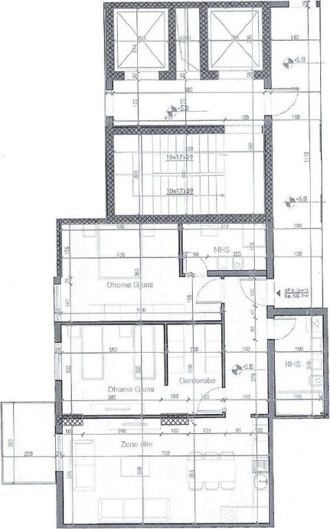APARTAMENT 2+1+2 PER SHITJE RESIDENVA PORTA TIRANA E RE SAUK I VJETER
