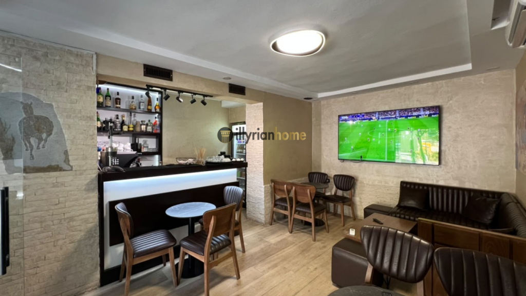 For rent a premises with an area of 50 m², located on floor 0, next to “Idriz Dollaku” street, in the Ali Demi area, Tirana.