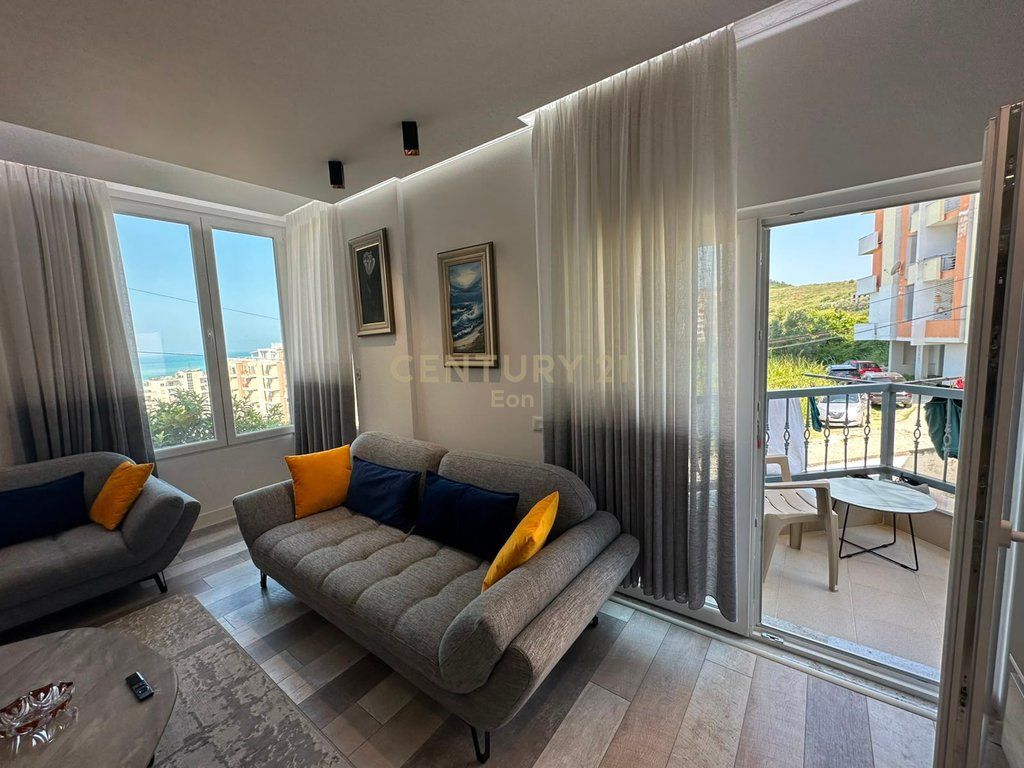 WE SELL APARTMENT WITH SEA VIEW 2+1 FURNISHED AT KAVAJA ROCK, DURRËS !