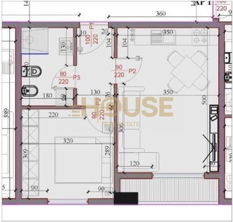 APPARTAMENTO 1+1 IN VENDITA A PASKUQAN PRESSO PROSPERA RESIDENCE