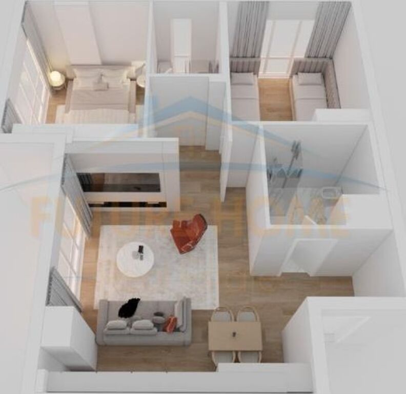 Shitet, Apartament 2+1, Kompleksi Zirkon, Rruga Kongresi Manastirit