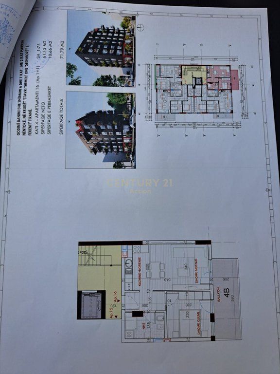 SHITET APARTAMENT 1+1 PRANE ISH PARKUT!